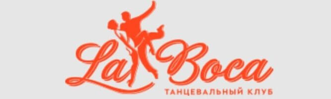 Логотип онлайн-школы «La Boca Dance Club»